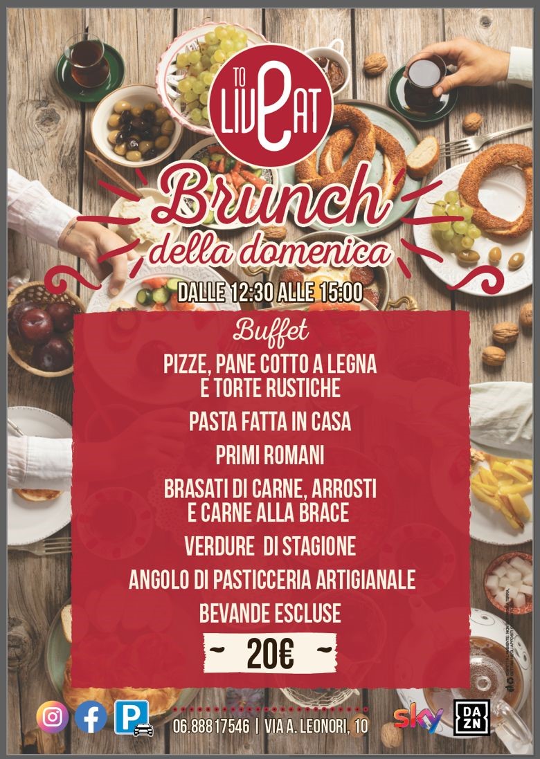 BRUNCH DELLA DOMENICA